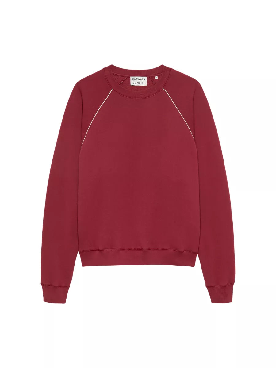 CATWALK JUNKIE Graphic Sweater With Piping