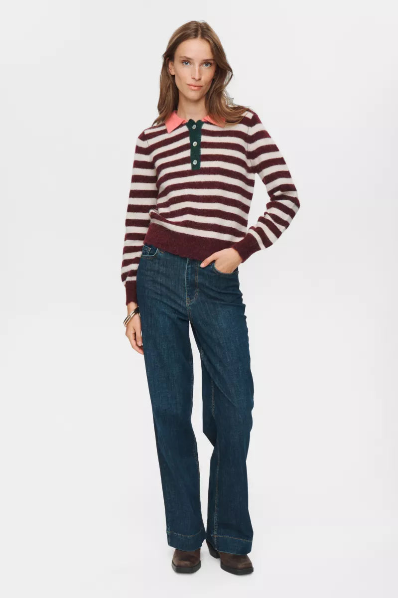 NUMPH Ciara Stripe Pullover