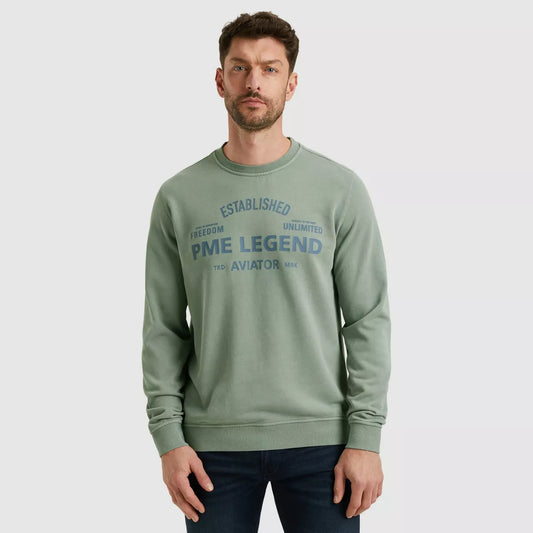 PME-LEGEND Sweat Terry Garment - Blauw