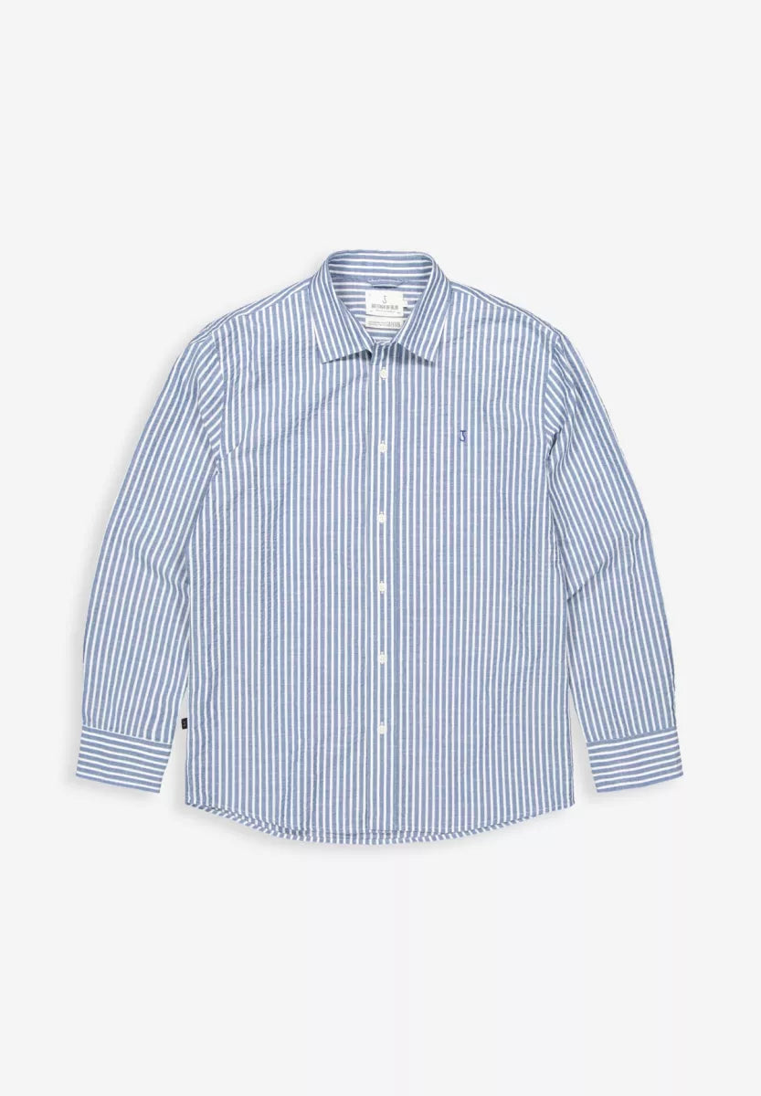 BUTCHER OF BLUE Neale Stripe Shirt
