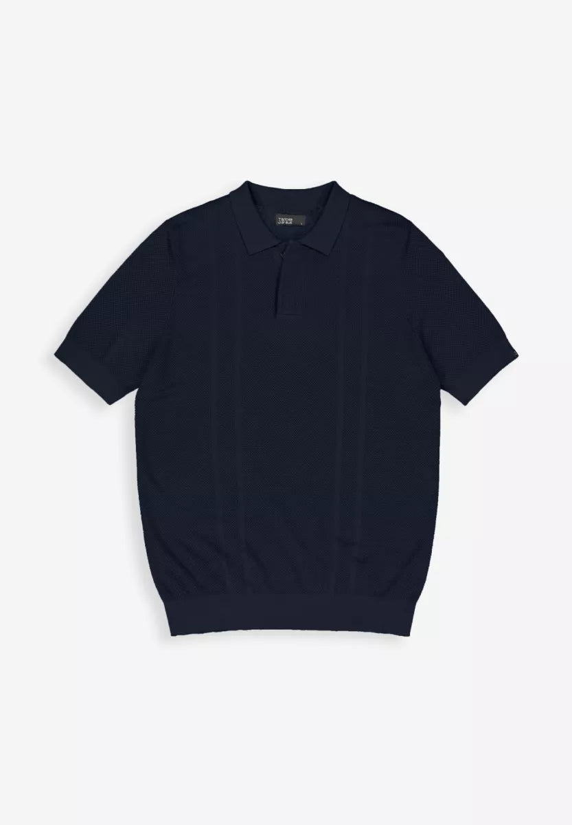 BUTCHER OF BLUE Ripley Knit Polo