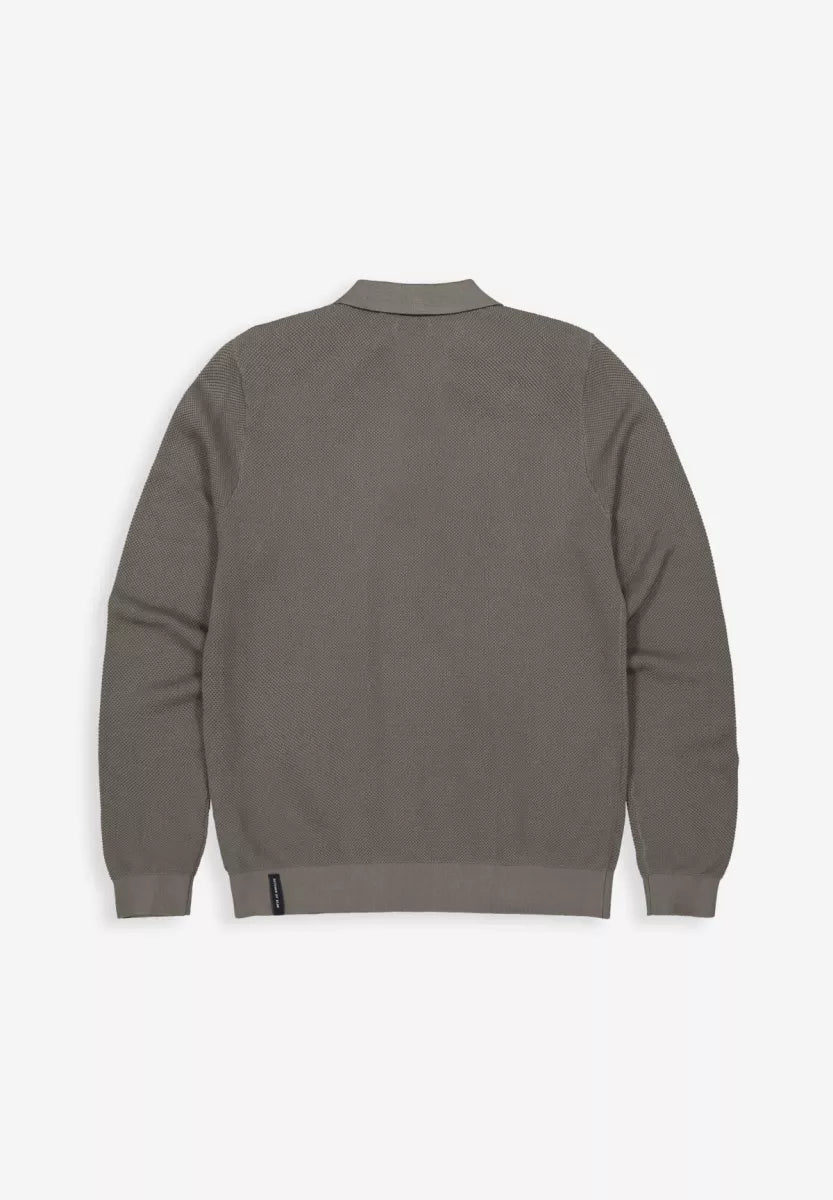 BUTCHER OF BLUE Ripley Polo - Granite Green