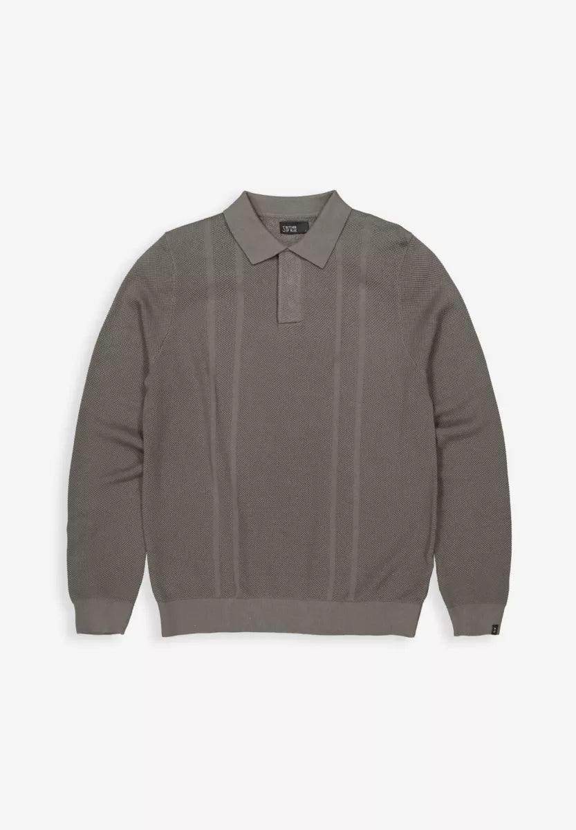 BUTCHER OF BLUE Ripley Polo - Granite Green