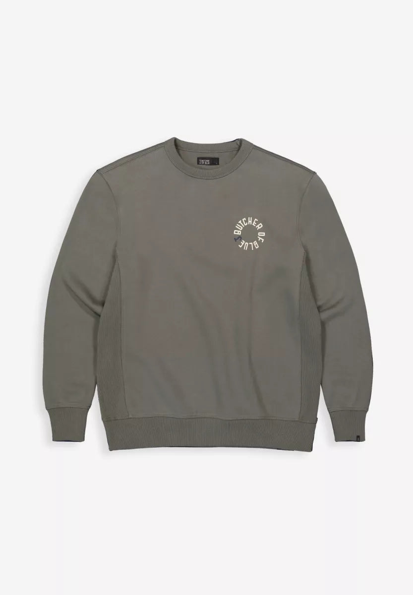 BUTCHER OF BLUE Army Circle Crew