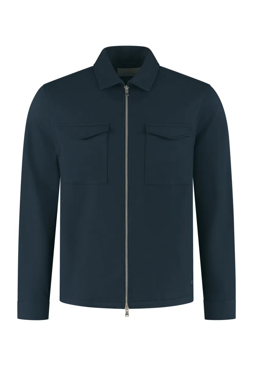 DSTREZZED Pike Overshirt - Dk. Navy