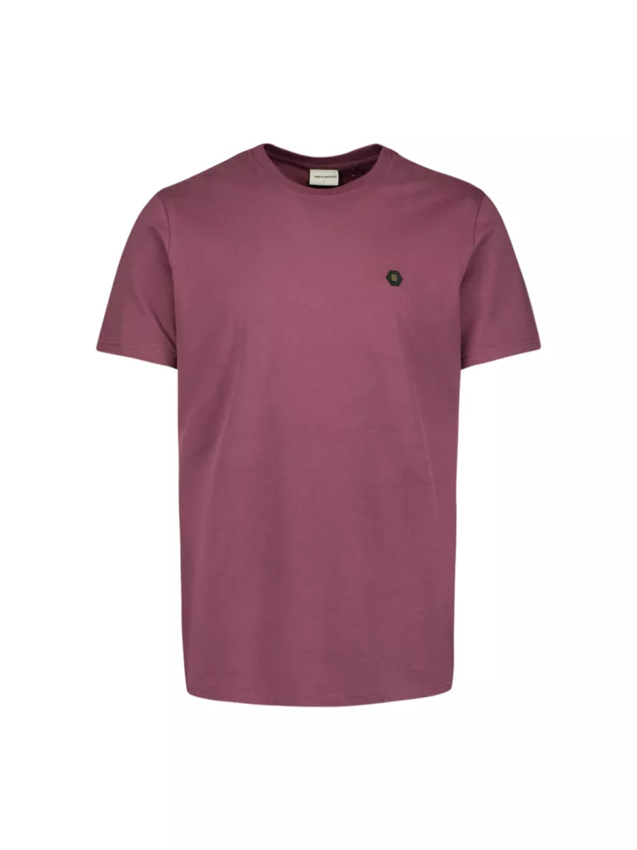 NO EXCESS T-Shirt Crewneck Peached - Dark Wine