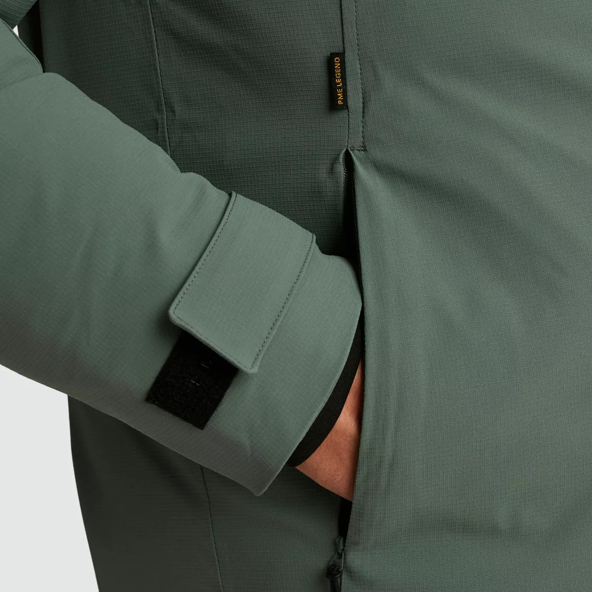 PME-LEGEND Semi Long Jacket - Groen