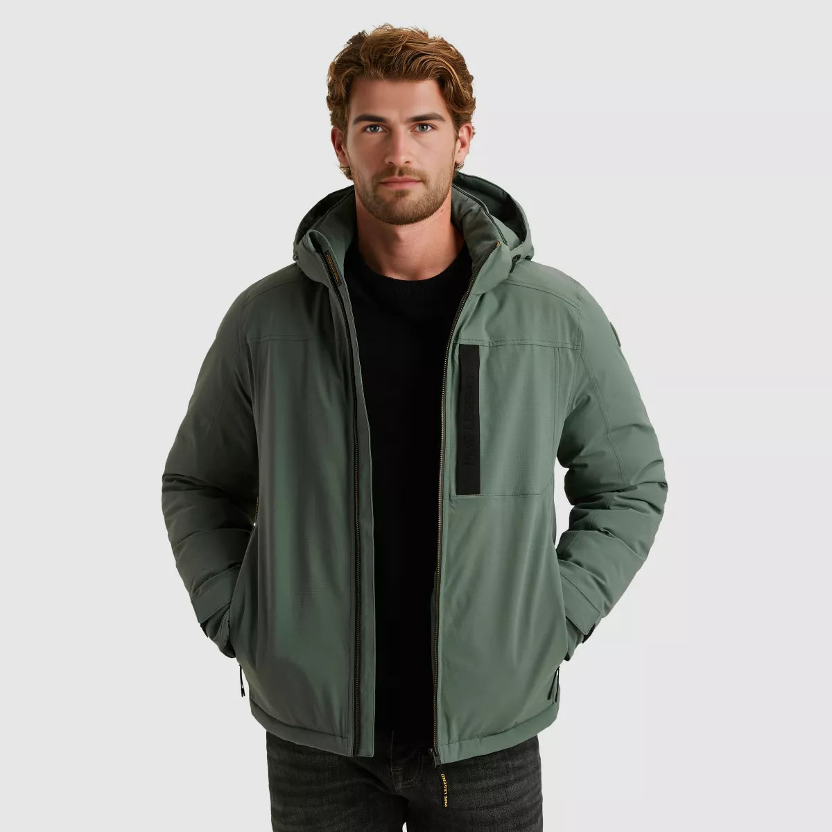 PME-LEGEND Semi Long Jacket - Groen