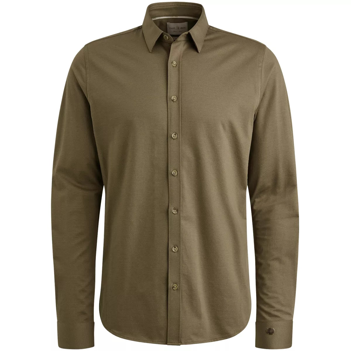 CAST IRON Long Sleeve Shirt - Brown