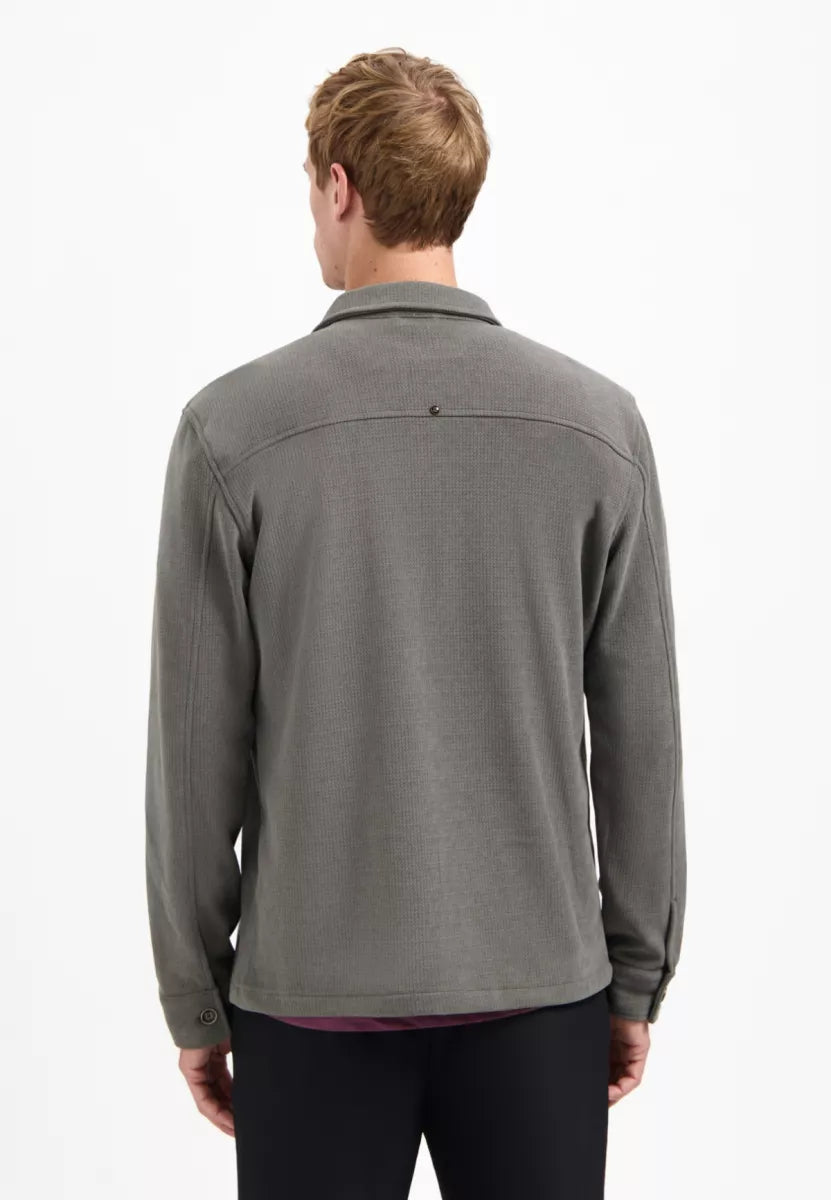 NO EXCESS Overshirt Button Relief Sweat