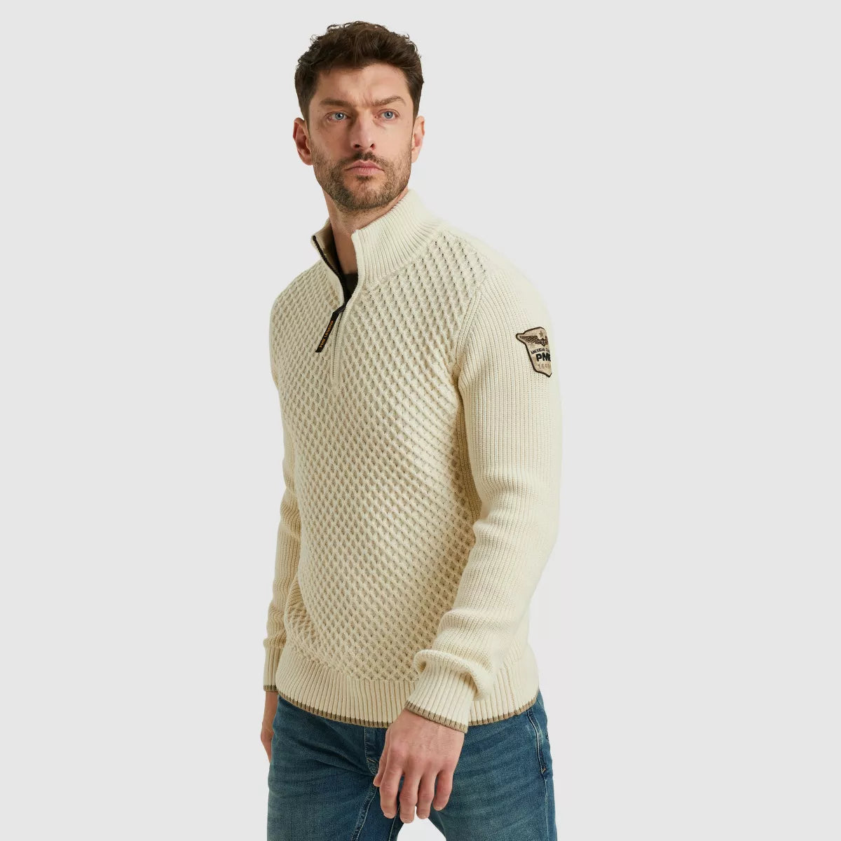 PME-LEGEND Half Zip Knit Pullover