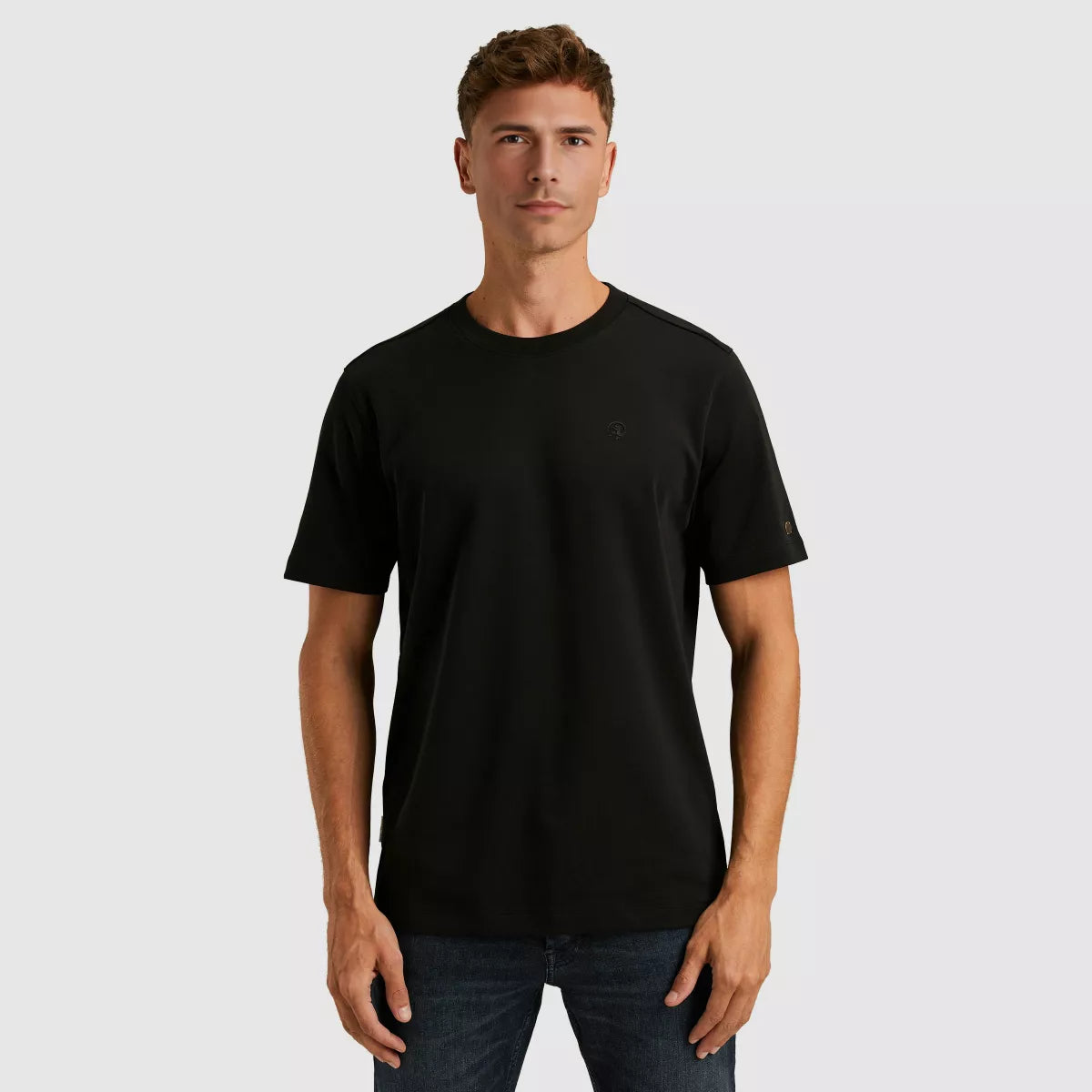 CAST IRON Short Sleeve Shirt - Zwart