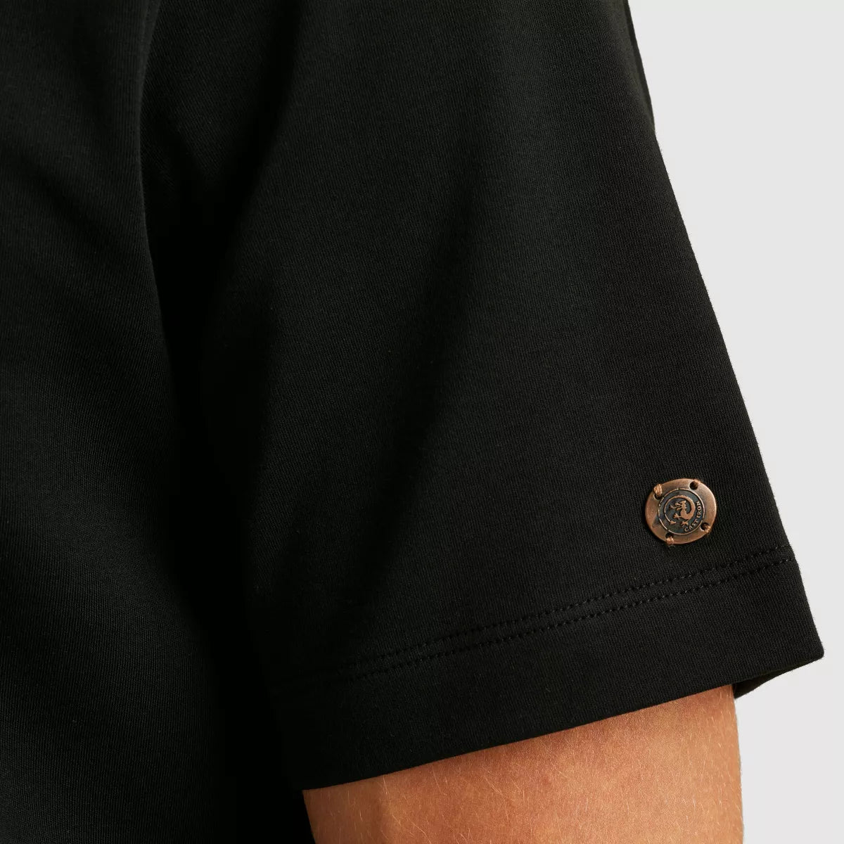 CAST IRON Short Sleeve Shirt - Zwart