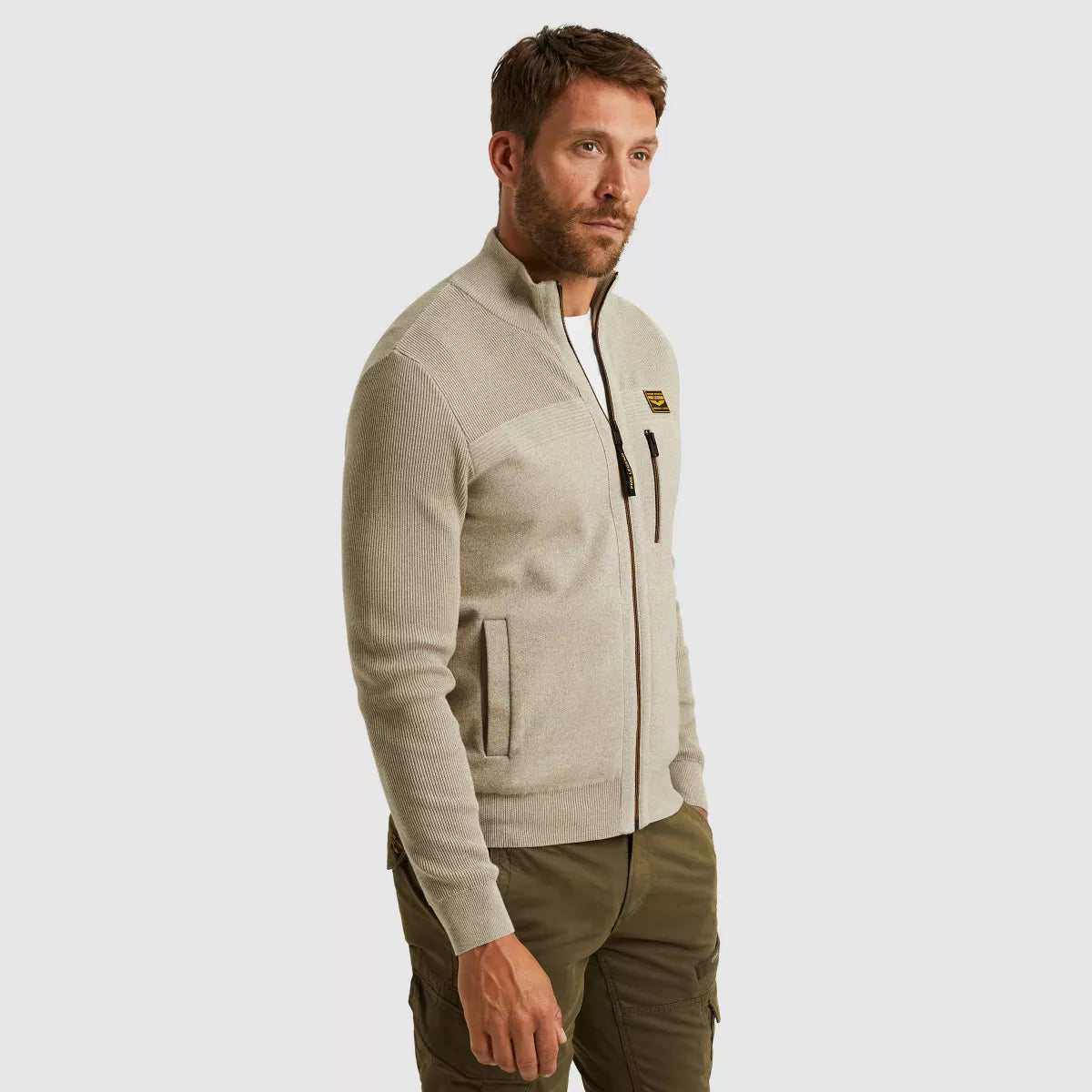 PME-LEGEND Zip Jacket - Beige