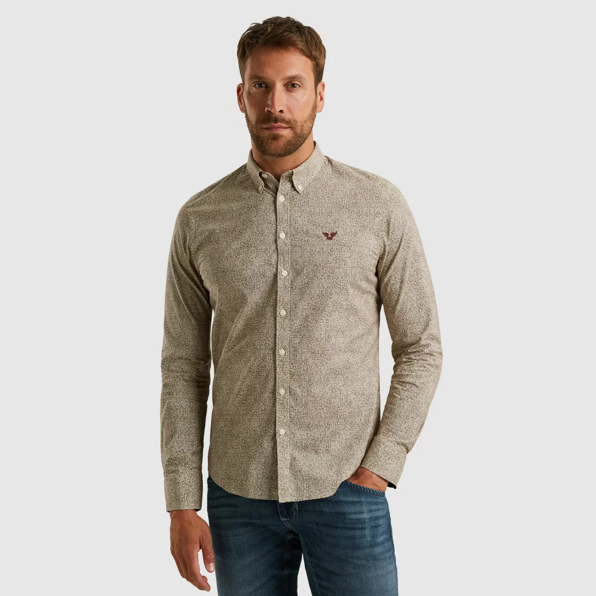 PME-LEGEND Long Sleeve Shirt - Brown