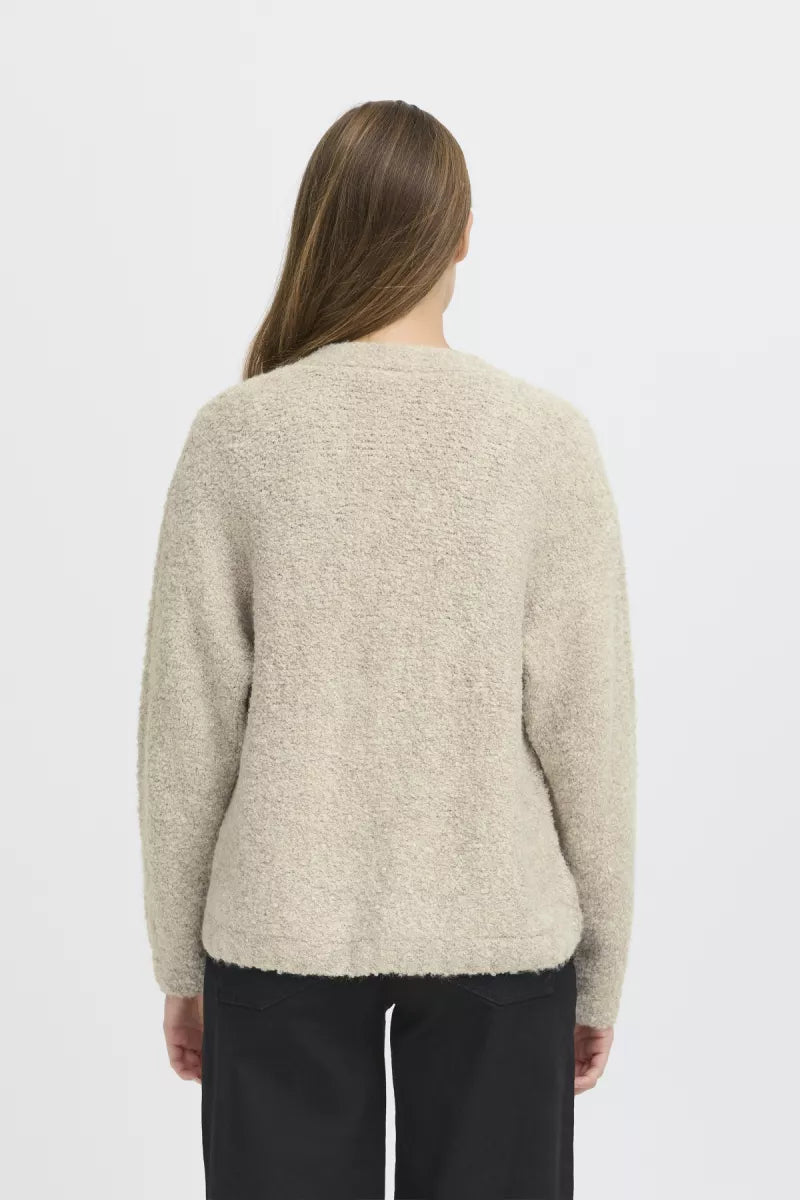 ICHI Blarisa Knit - Almond Milk