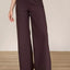 STUDIO ANNELOES Lexie LONG Bonded Trousers - Espresso