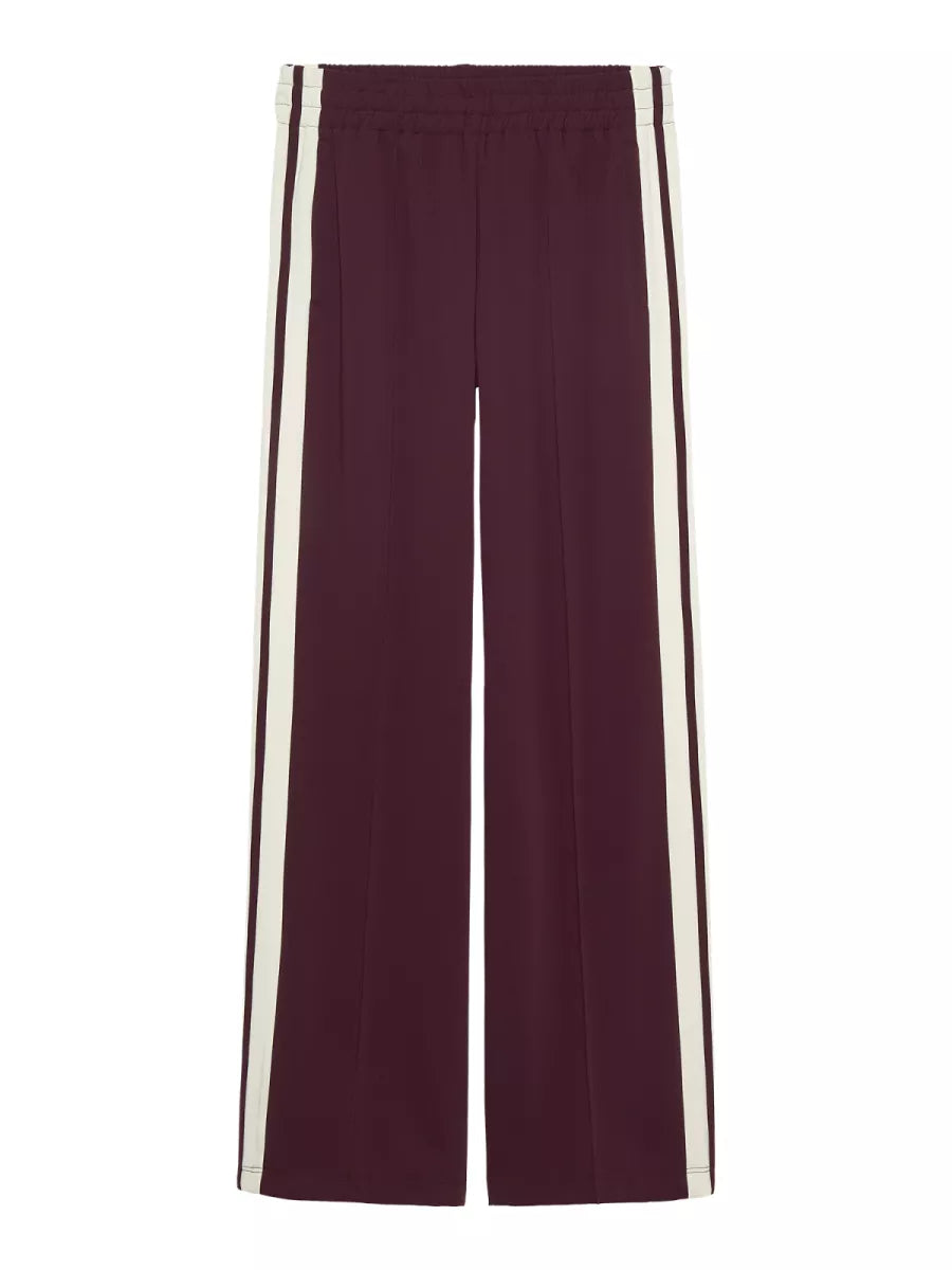 CATWALK JUNKIE Side Button Tracksuit Trousers - Wine