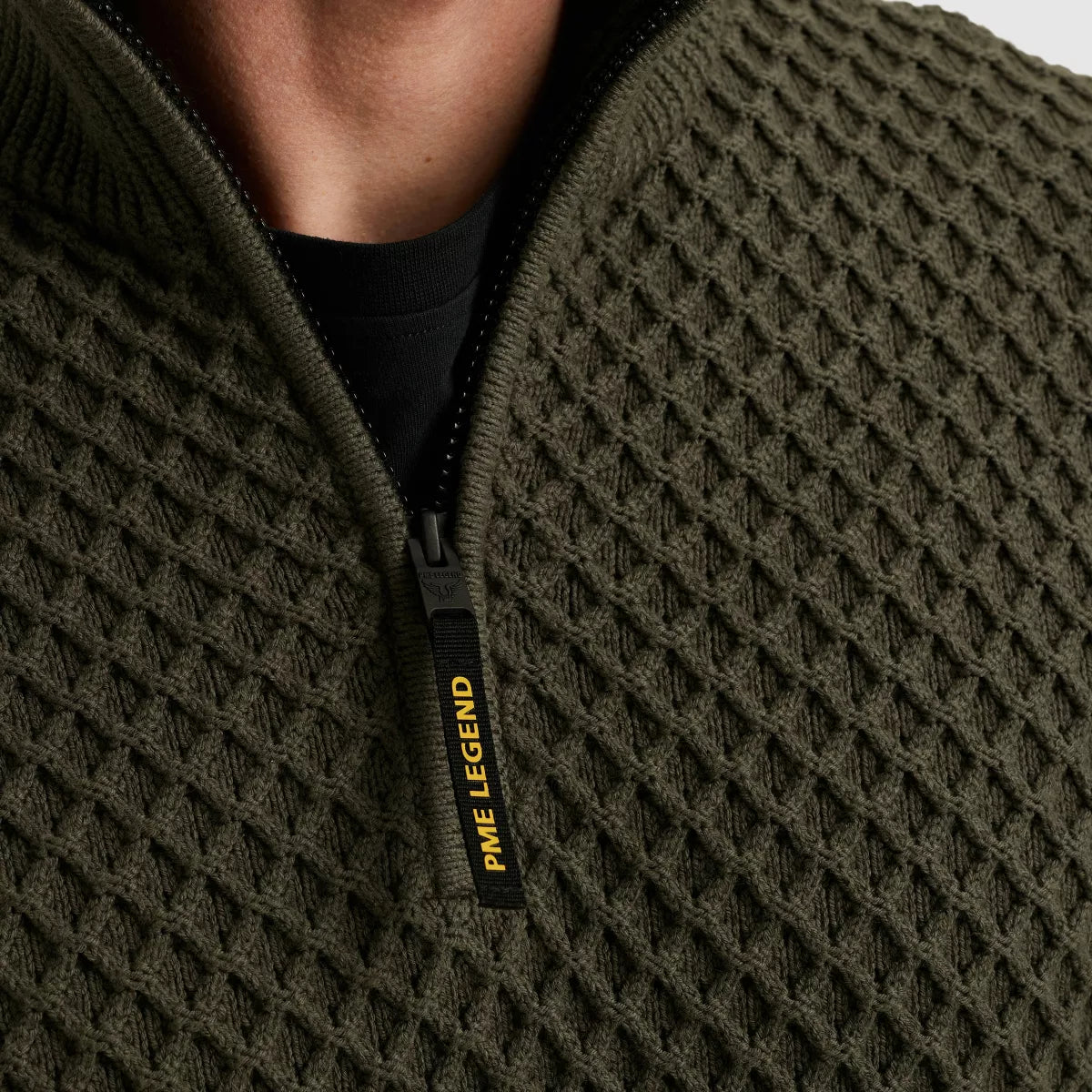 PME-LEGEND Half Zip Knit Pullover
