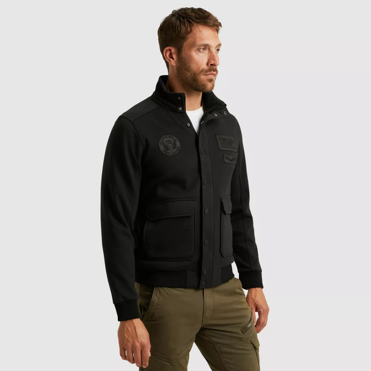 PME-LEGEND Button Up Sweat