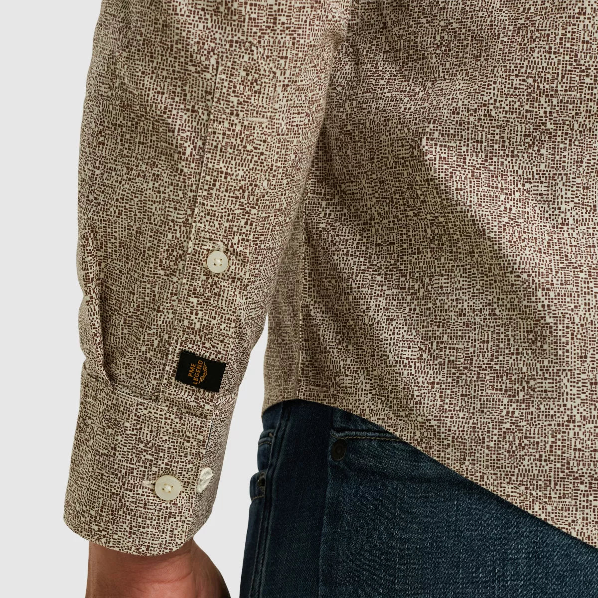 PME-LEGEND Long Sleeve Shirt - Brown