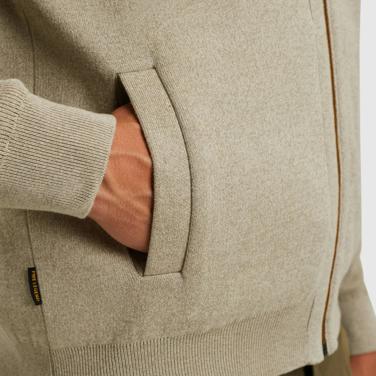 PME-LEGEND Zip Jacket - Beige