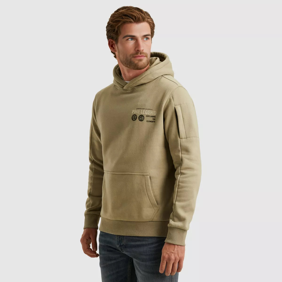 PME-LEGEND Hooded Sweater - Beige