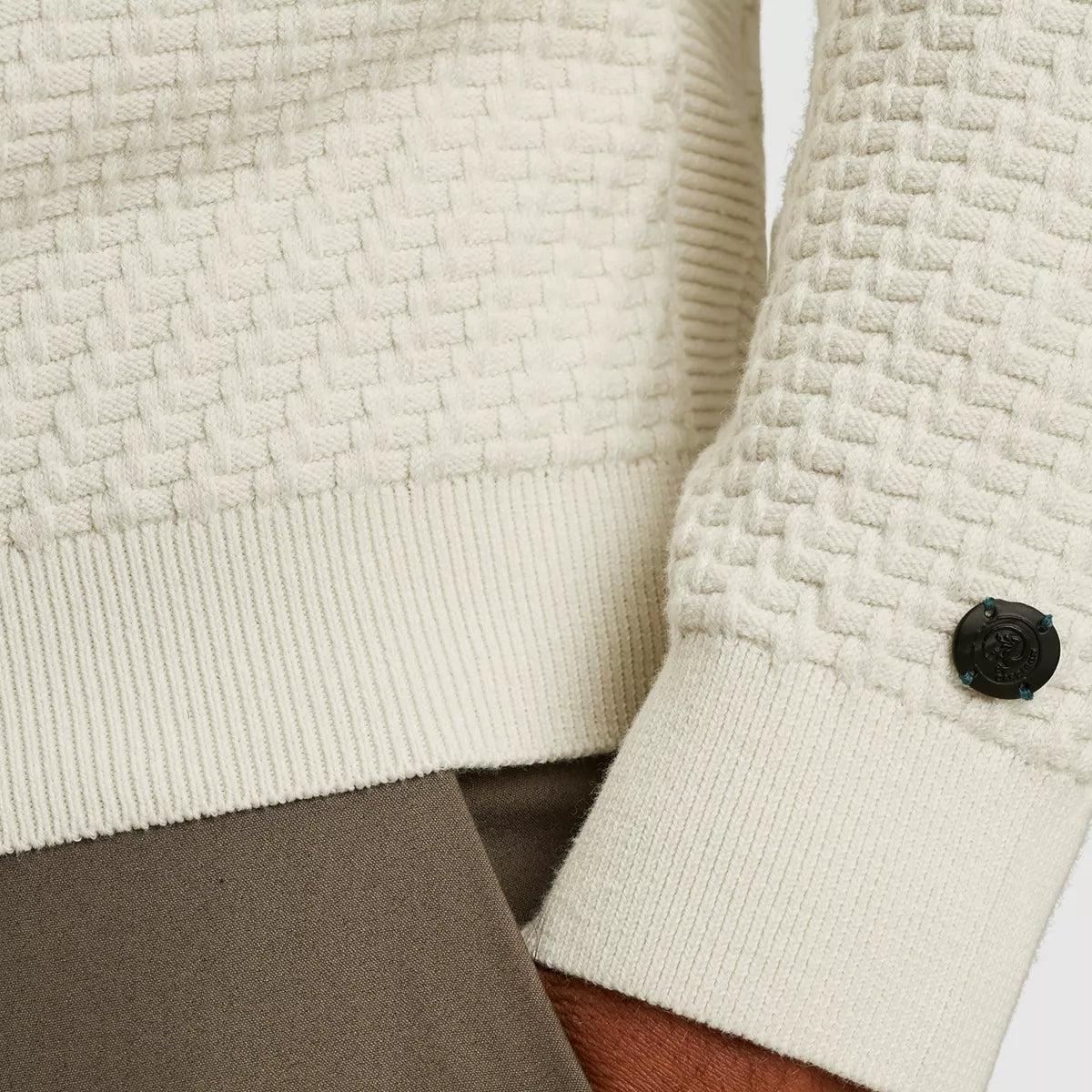 CAST IRON Crewneck Regular Fit - Grijs