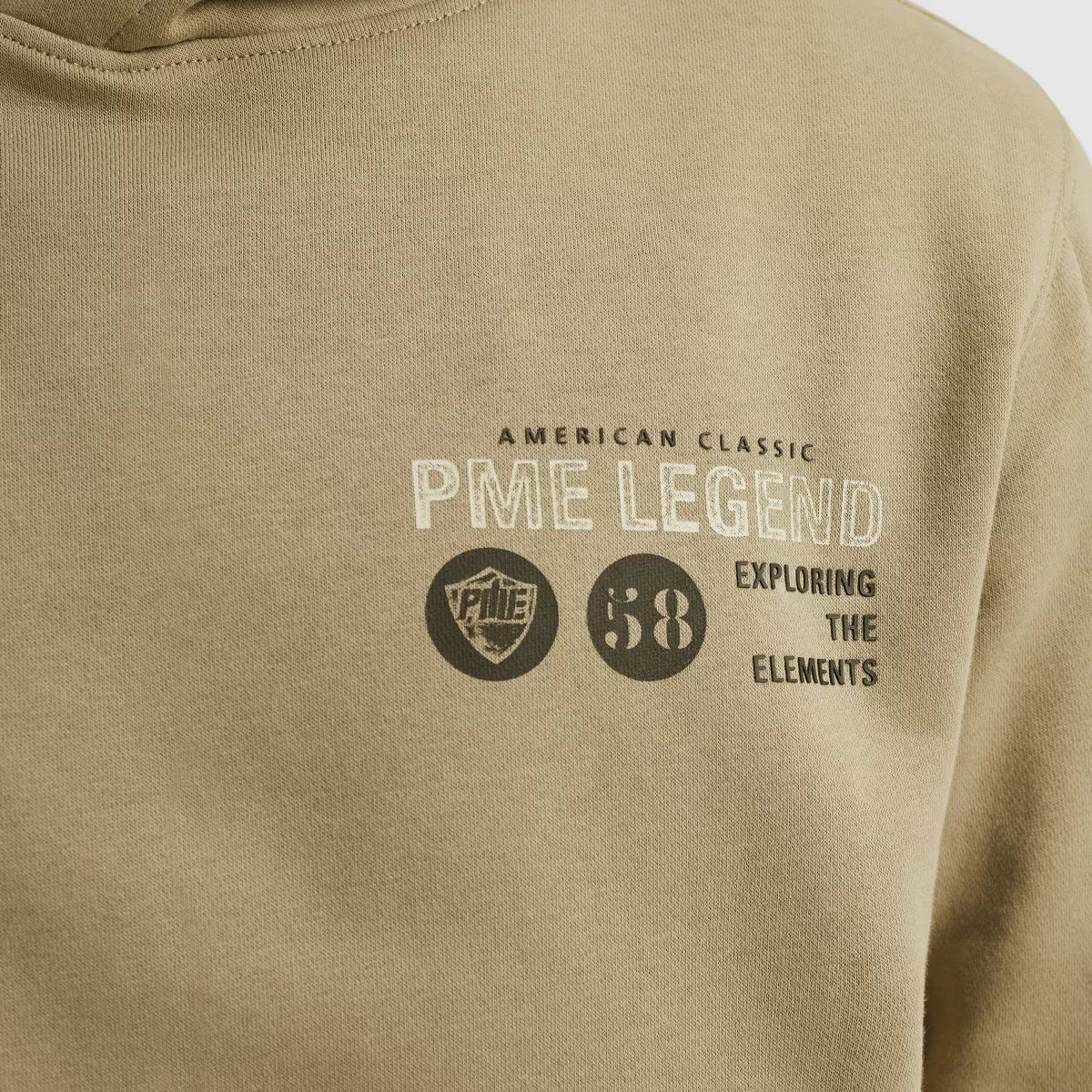 PME-LEGEND Hooded Sweater - Beige