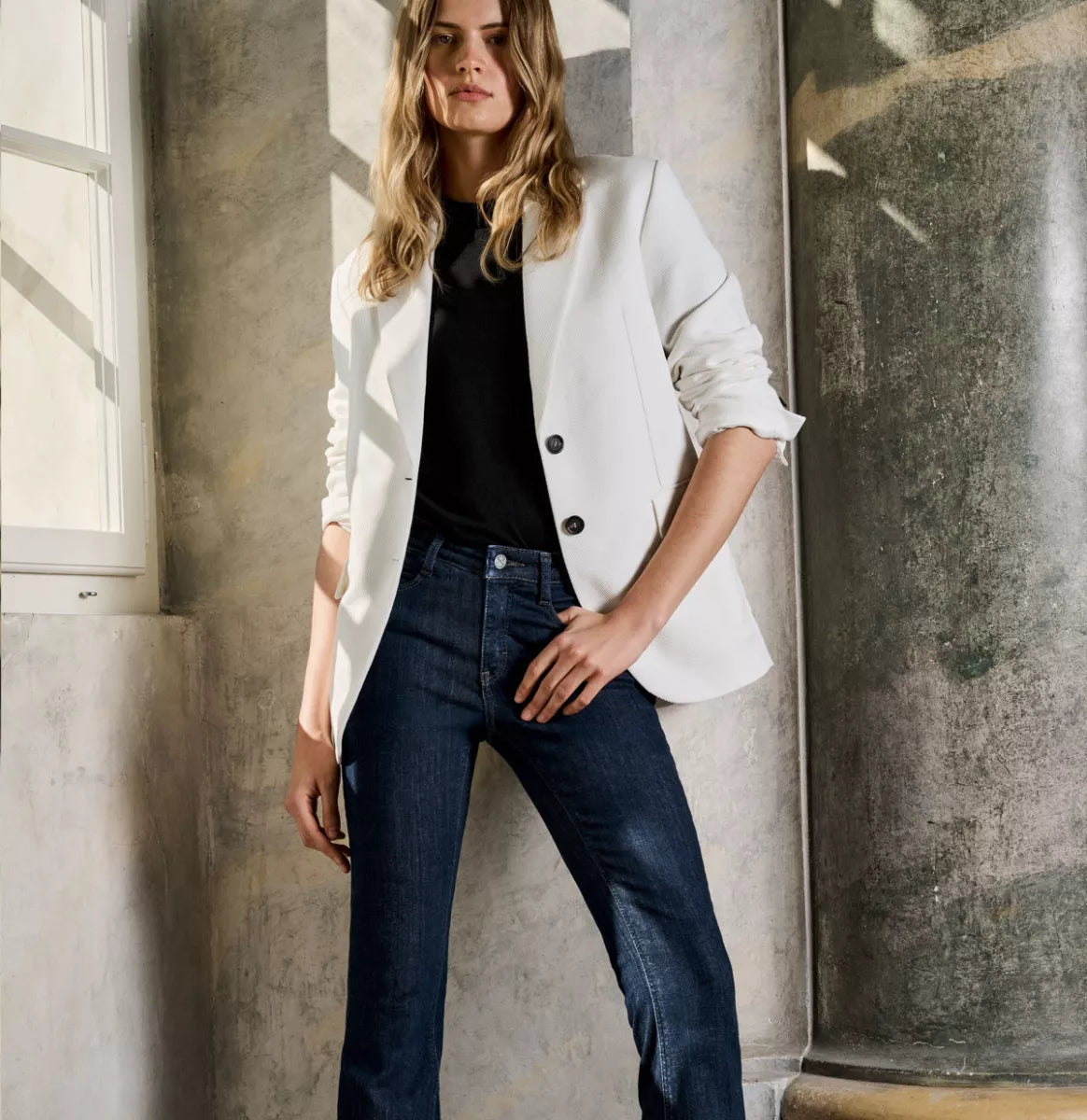 MAC JEANS Dream Boot Jeans - Unwashed