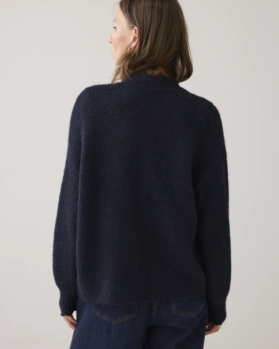 SUMMUM Puff Sleeve Cardigan