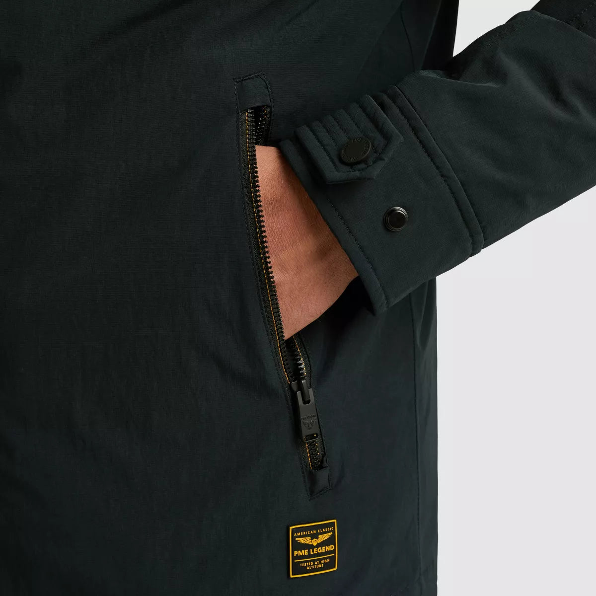 PME-LEGEND Semi Long Jacket - Blauw