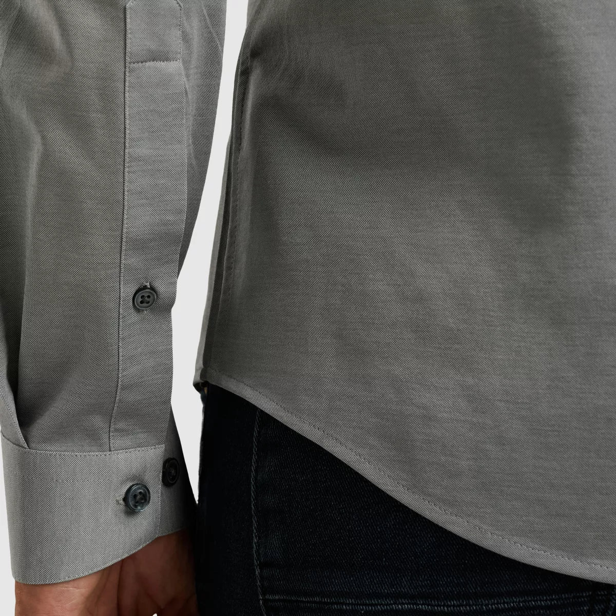 CAST IRON Long Sleeve Shirt - Grijs