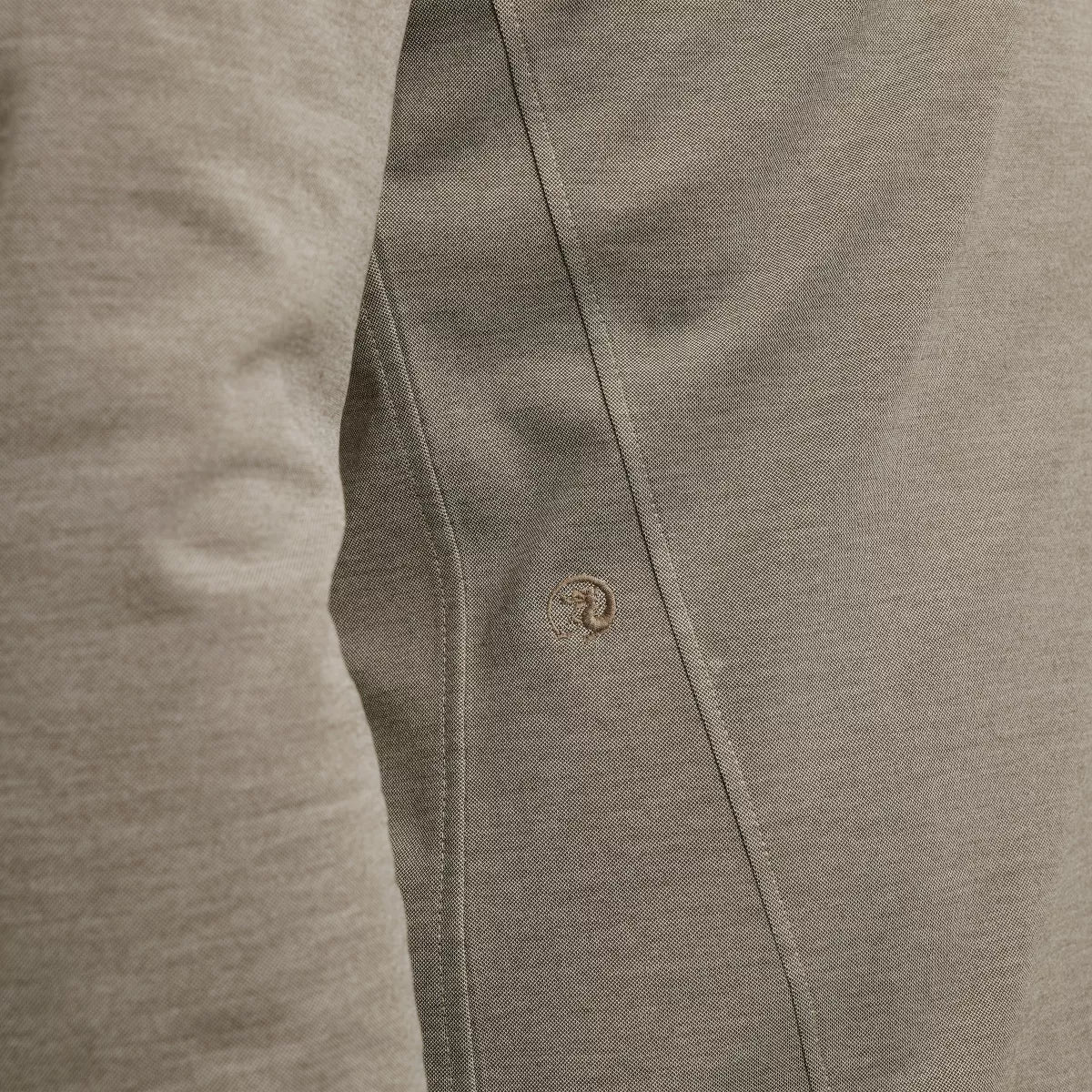 CAST IRON Long Sleeve Shirt - Army Groen