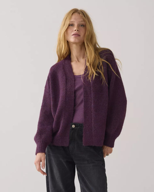 SUMMUM Puff Sleeve Cardigan