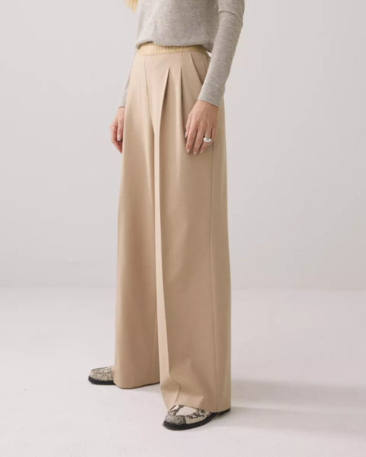 SUMMUM Trousers Viscose Blend
