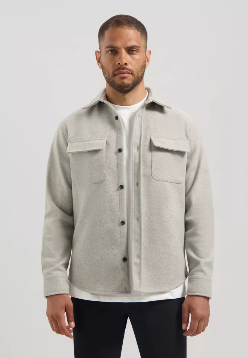DSTREZZED Ulrik Overshirt -  Ghost Grey