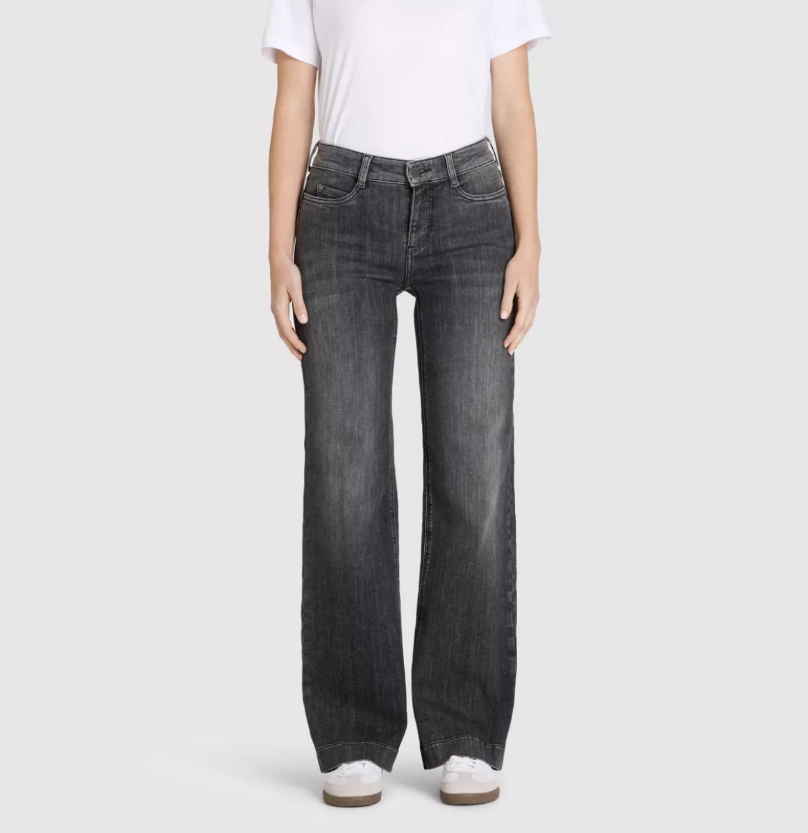 MAC JEANS Dream Wide Jeans - Grey Light