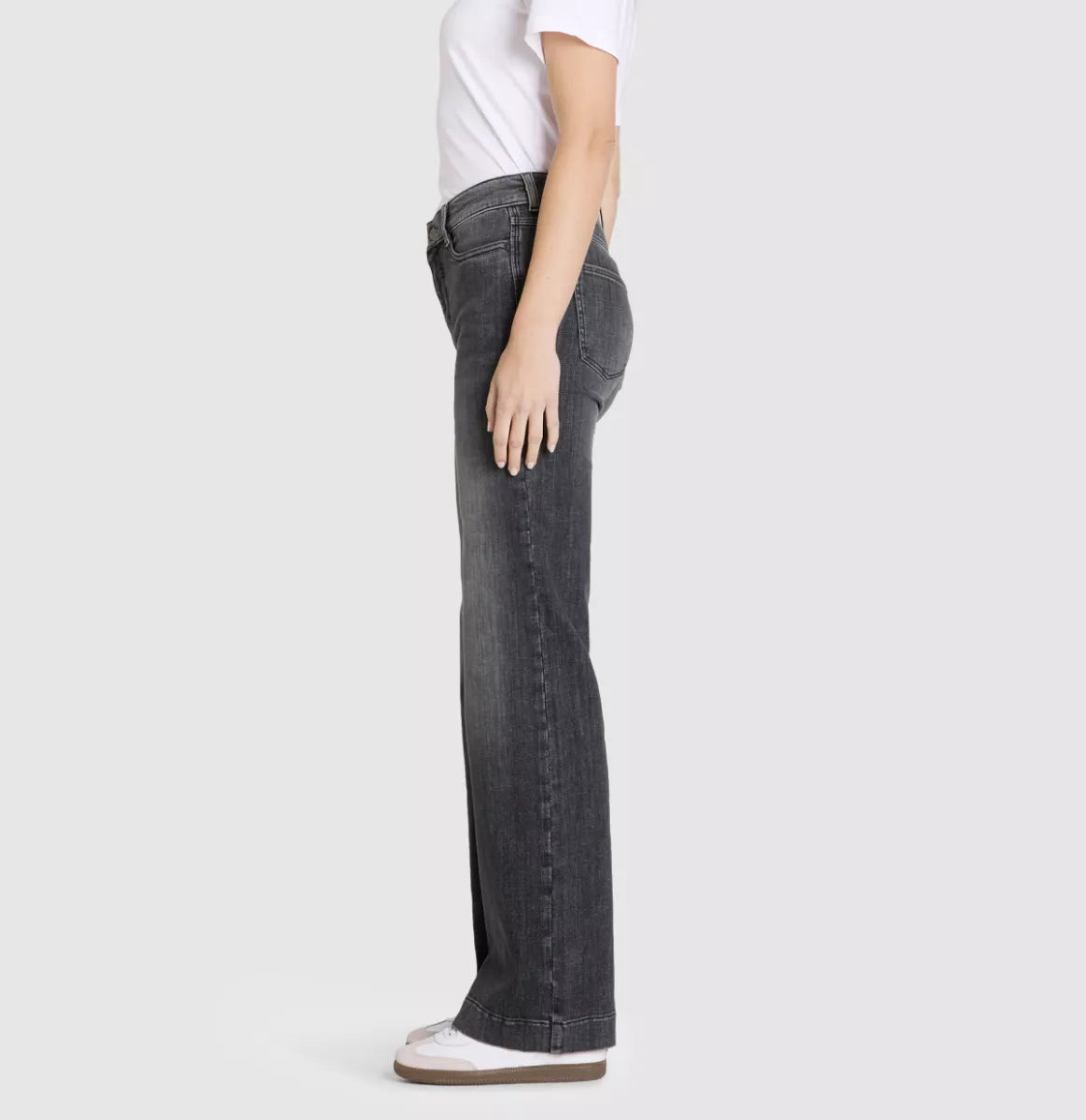MAC JEANS Dream Wide Jeans - Grey Light