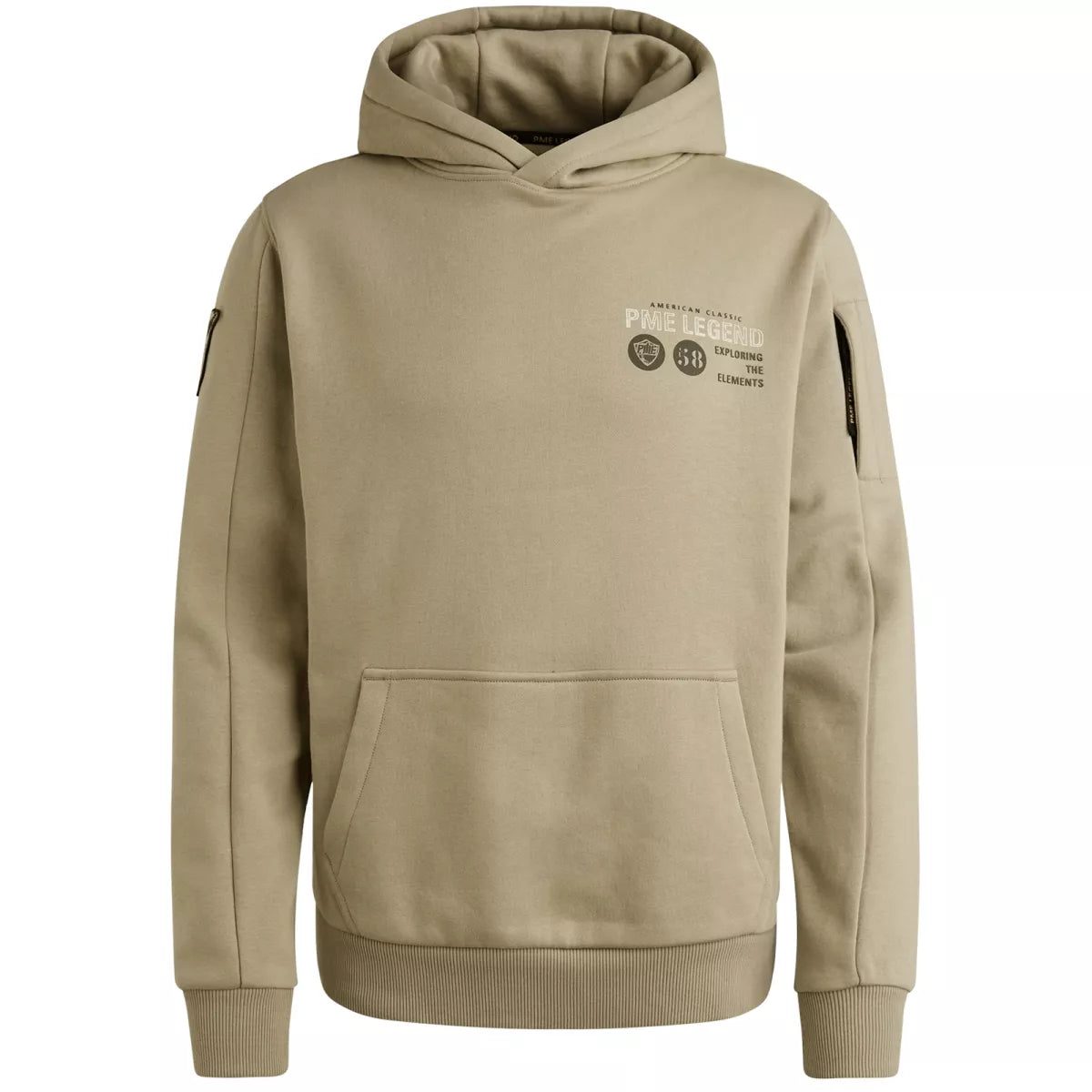 PME-LEGEND Hooded Sweater - Beige
