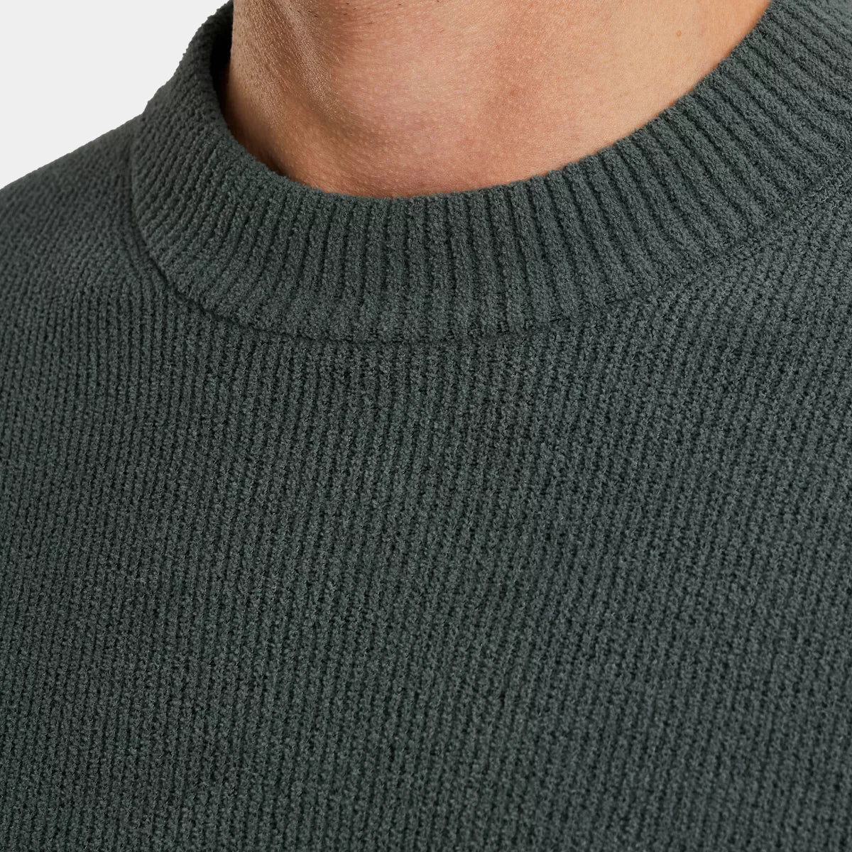 CAST IRON Knit Pullover Soft Blend - Groen