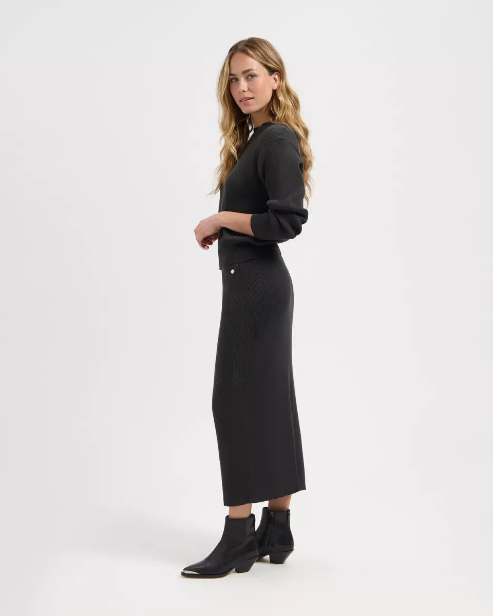 KUYICHI Keira Skirt - Woodland Grey