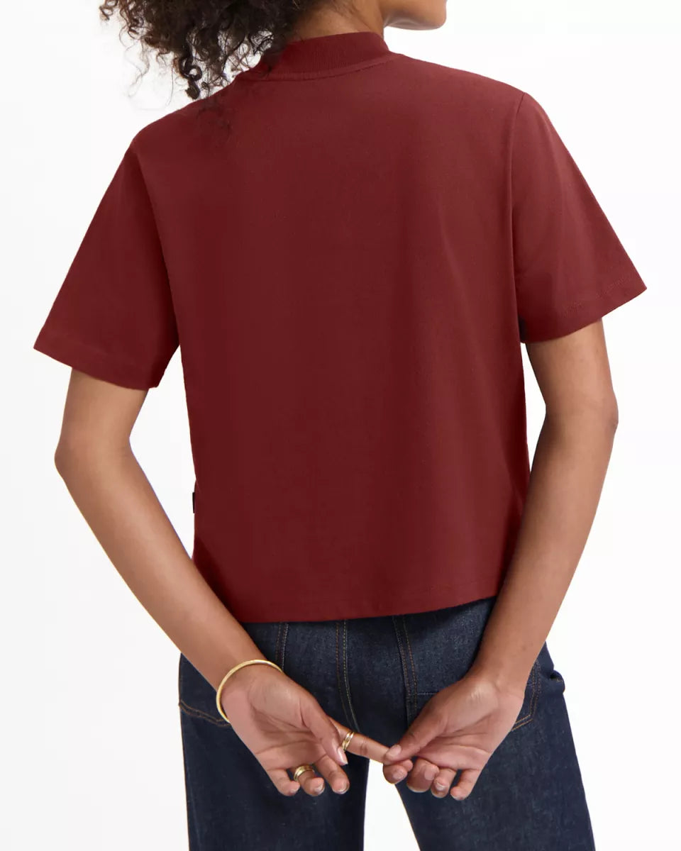 KUYICHI Jill Heavy Tee - Brick