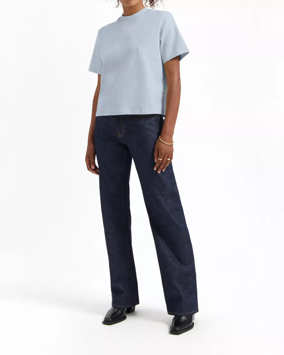 KUYICHI Jill Heavy Tee - CLoud Blue