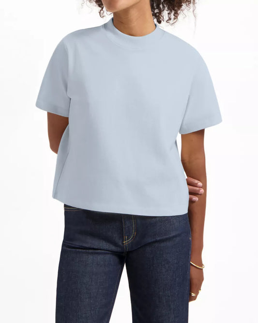 KUYICHI Jill Heavy Tee - CLoud Blue