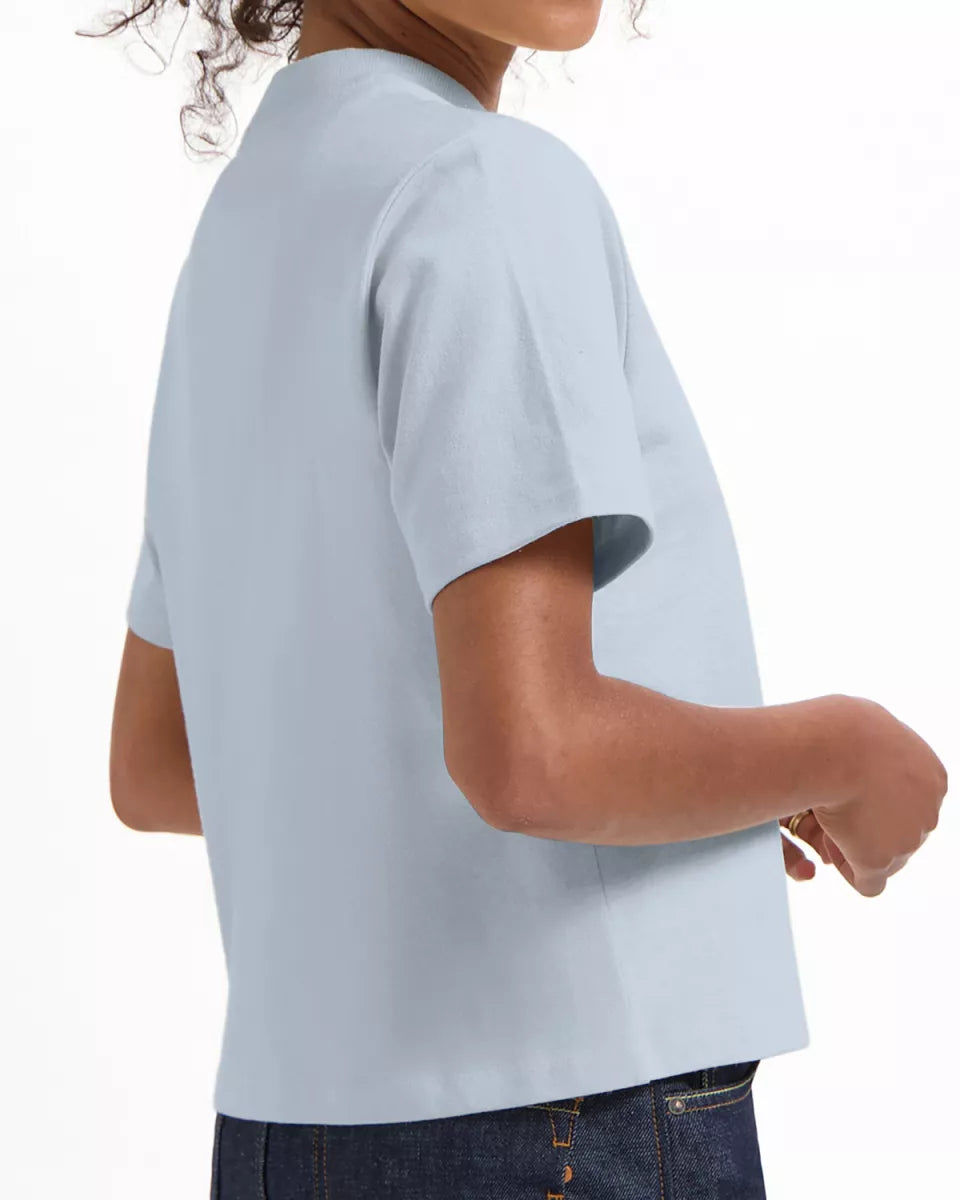KUYICHI Jill Heavy Tee - CLoud Blue