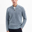 NO EXCESS Pullover Half Zip - Dusty Blue