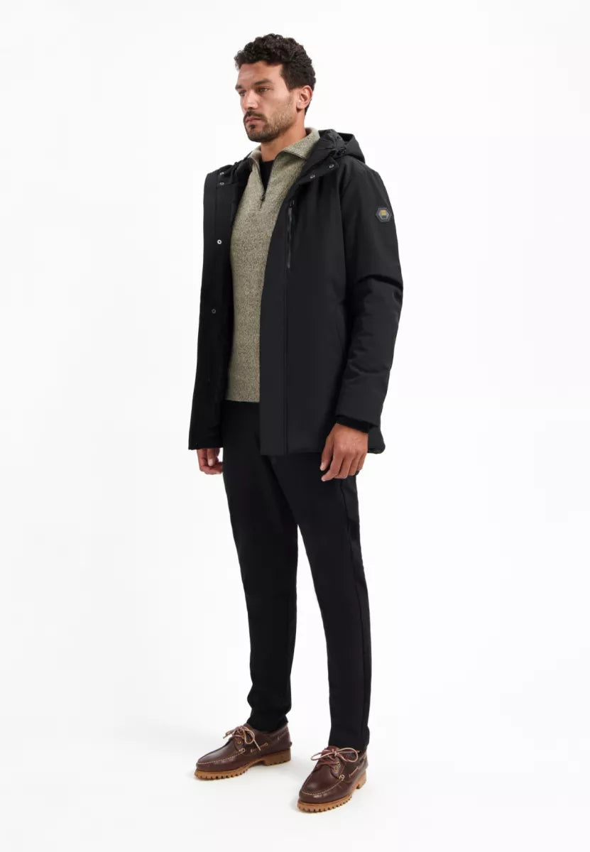 NO EXCESS Soft Shell Jacket - Black