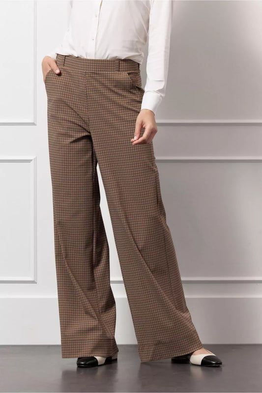 STUDIO ANNELOES Lexie Check Trousers
