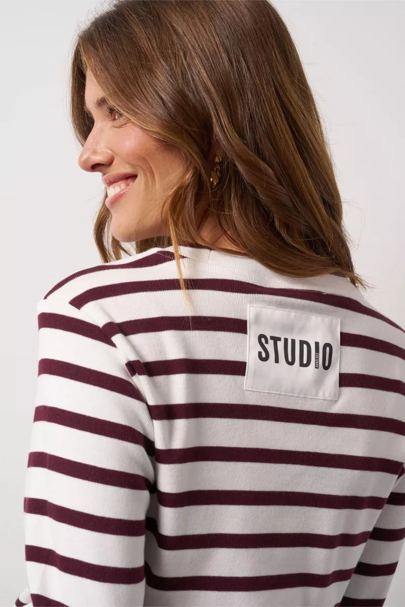 STUDIO ANNELOES Annika Stripe T-Shirt